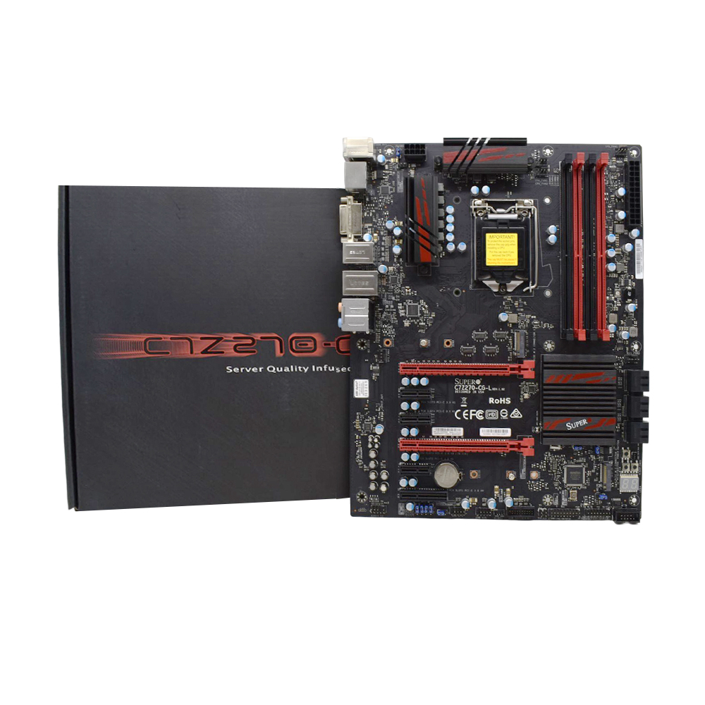 Intel Cpu Core I7 - Supermicro Yepyeni C7Z270-CG-L Z270 LGA 1151
