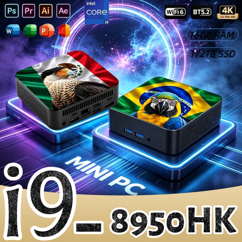 Pc Gaming Ddr4 - Mini PC Core i9-8950HK 16GB RAM