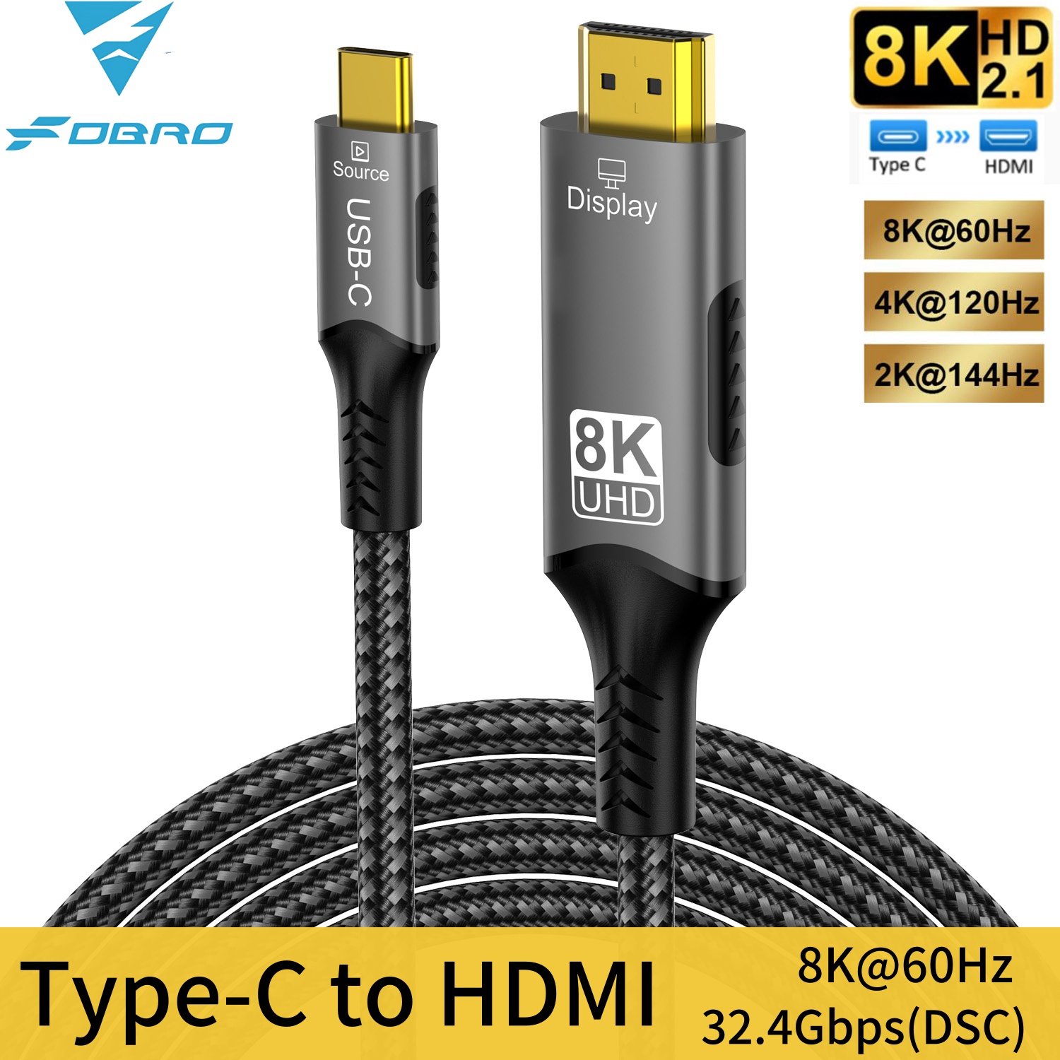 Pc Zotac Gaming - 8K Tip C - HDMI 2.1