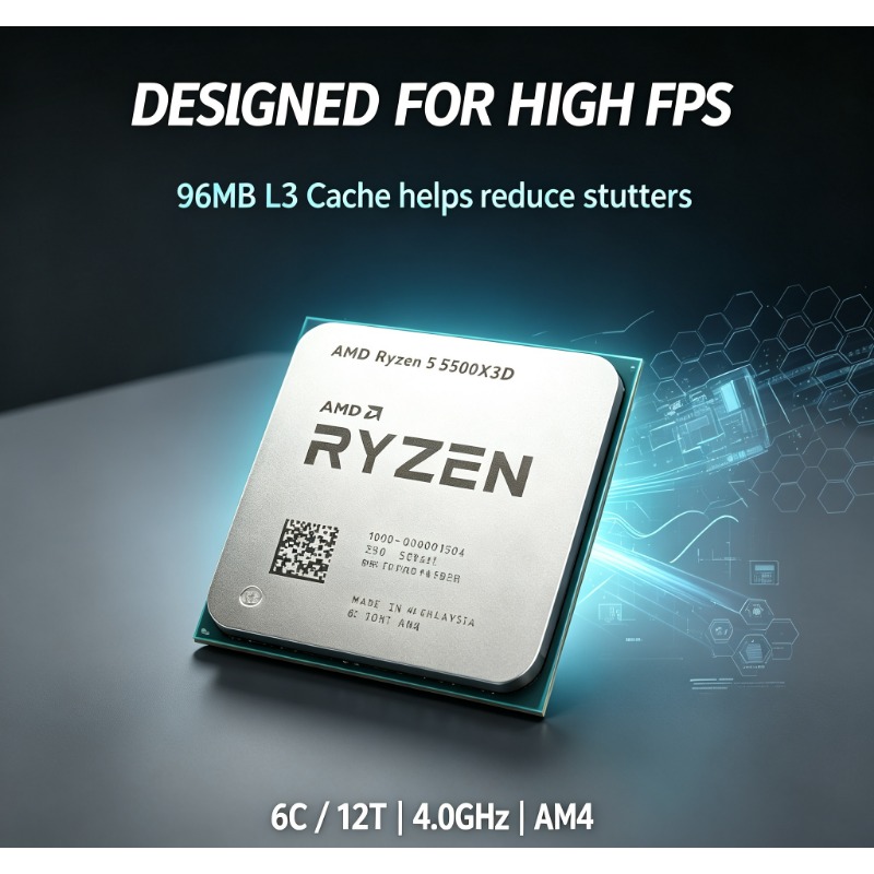 Pc Gaming Amd Ryzen 5 - AMD Ryzen 5 5500X3D DIY Oyun