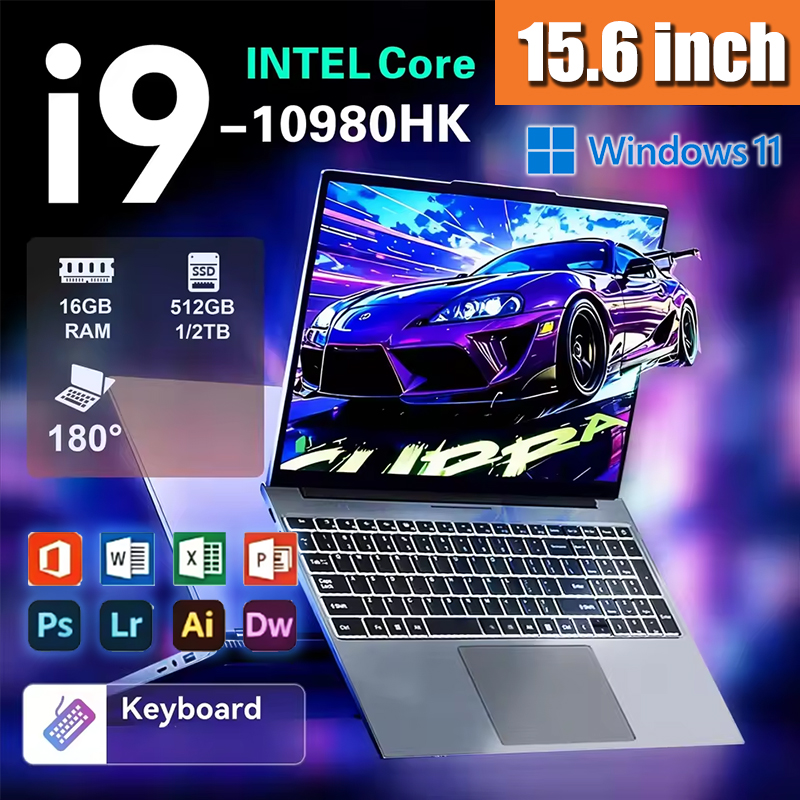 Pc Gaming Laptop - 15.6 inç Intel N95 Taşınabilir Dizüstü