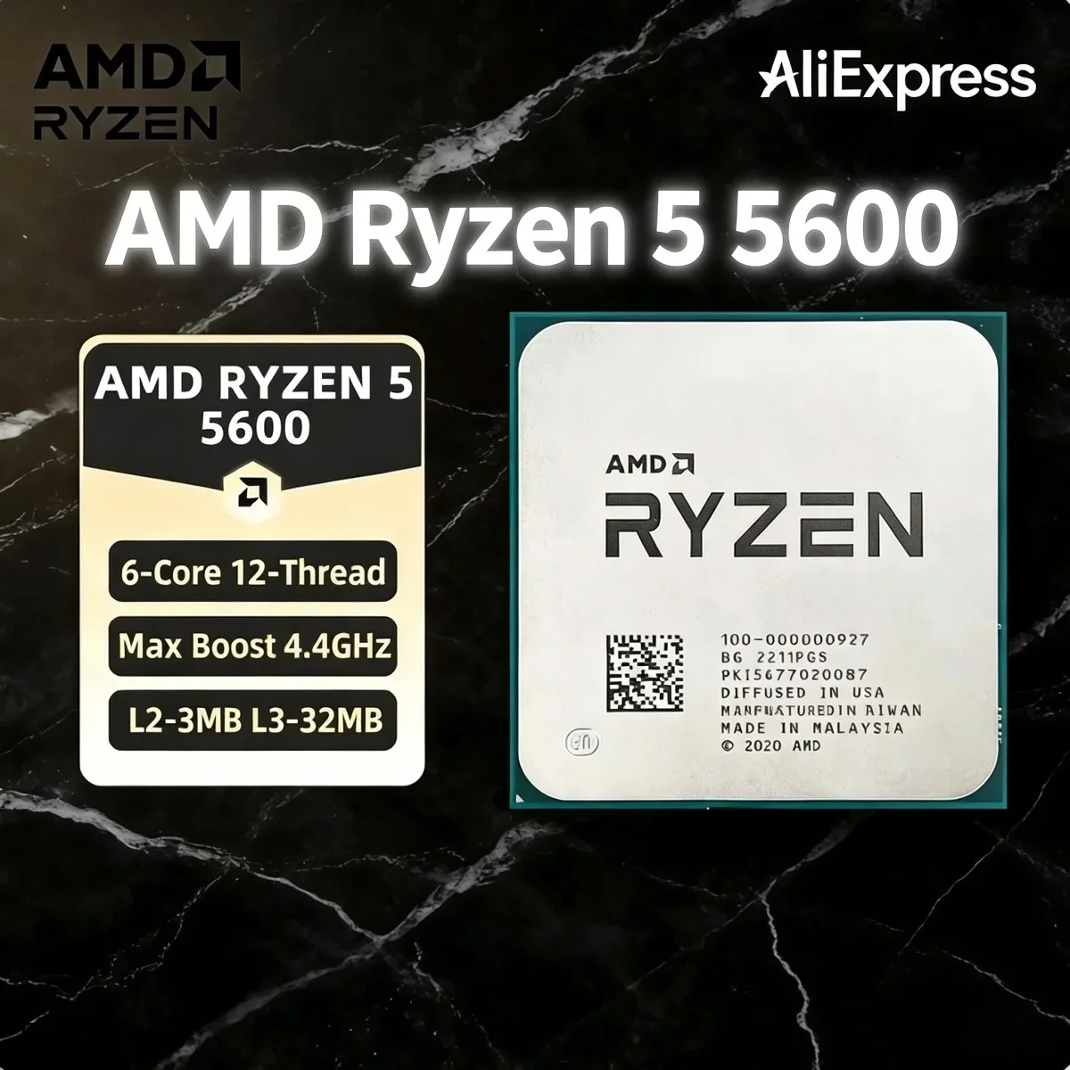 Pc Gaming Amd Ryzen 5 - AMD Ryzen 5 5600 İşlemci AMD