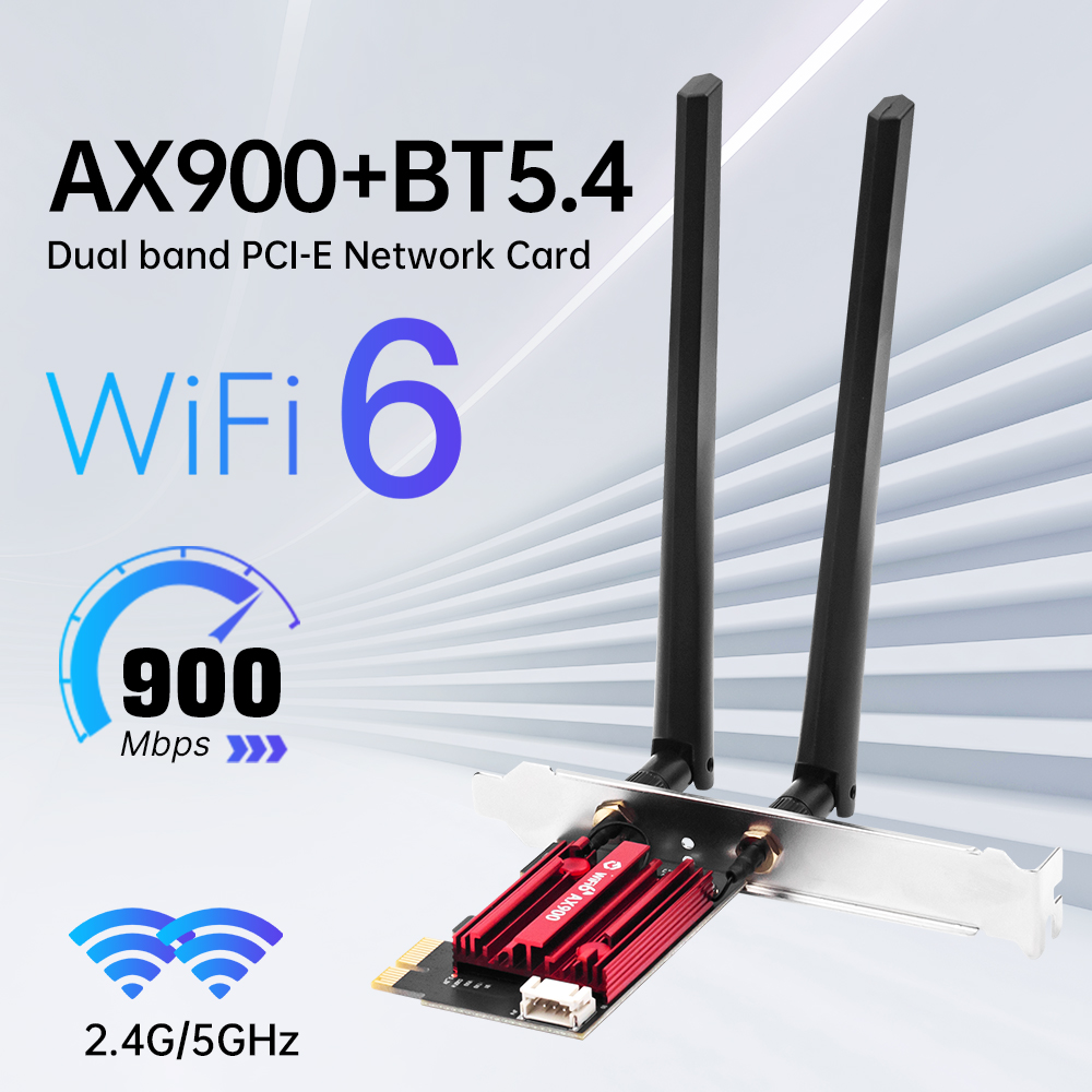 Pc Gaming Gta 6 - WiFi 6 PCIe FV-AX900pro Ağ Kartı