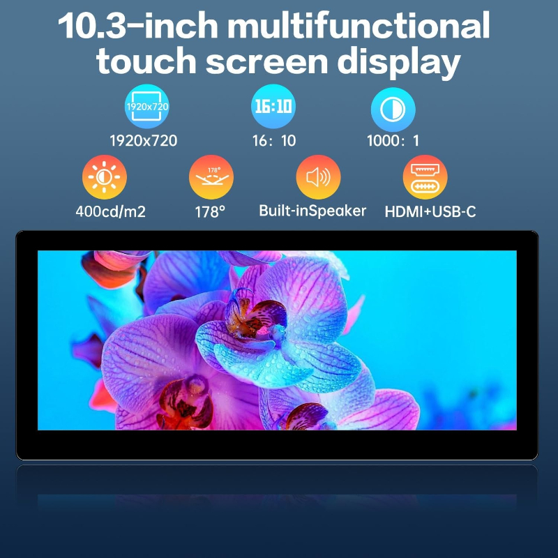 10.3 inç Küçük Dokunmatik Ekra - Pc Gaming On Android incelemesi ve fiyatı
