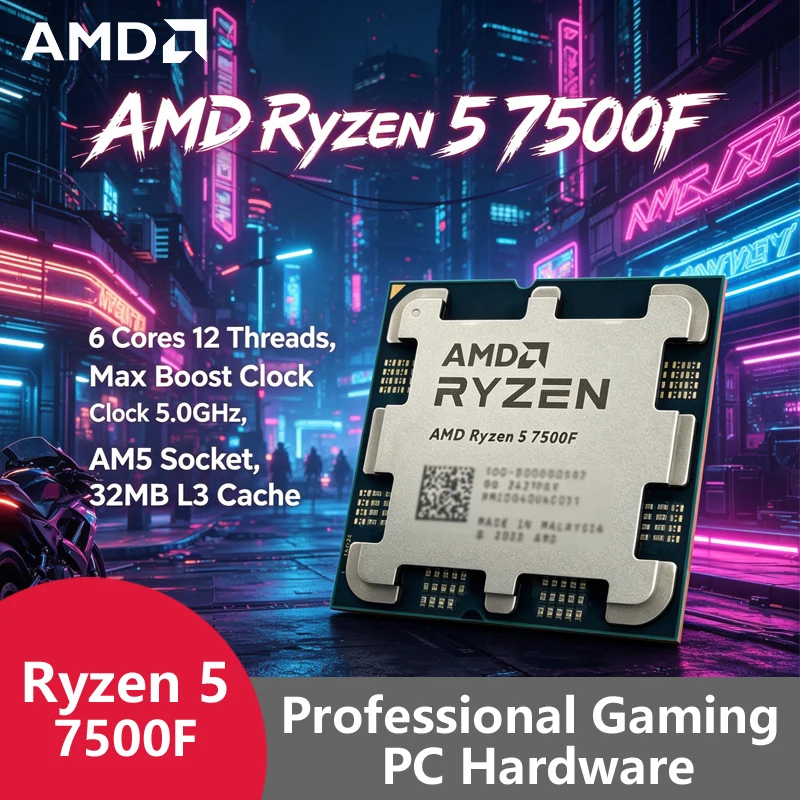 AMD Ryzen 5 7500F AM5 5nm Oyun - Pc Gaming Amd Ryzen 5 incelemesi ve fiyatı