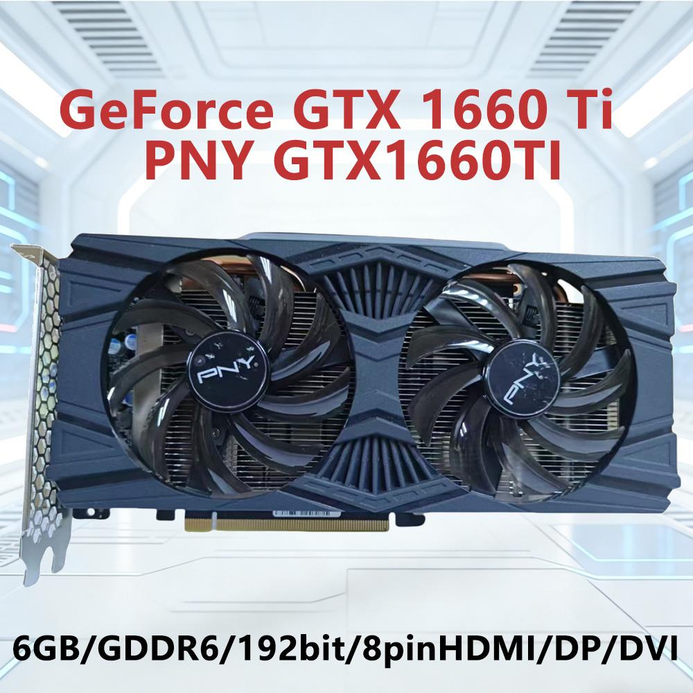 PNY GeForce GTX 1660 Ti 6GB GD - Pc Gaming Gta 6 incelemesi ve fiyatı