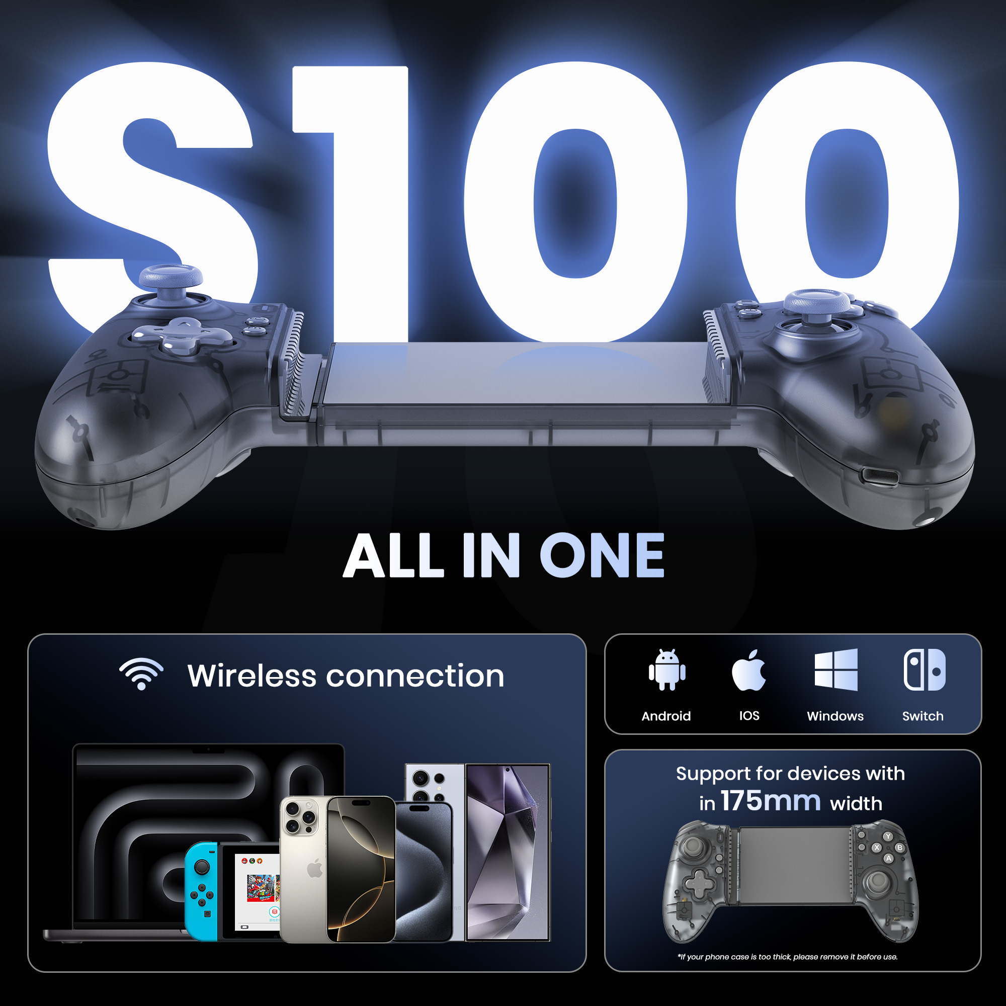Android iPhone Switch için Kab - Pc Gaming On Android incelemesi ve fiyatı