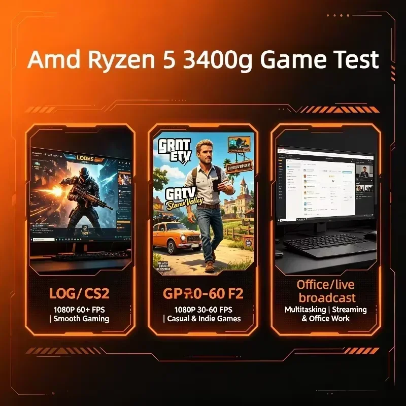 AMD Ryzen 5 3400G R5 3400G Oyu - Pc Gaming Amd Ryzen 5 incelemesi ve fiyatı