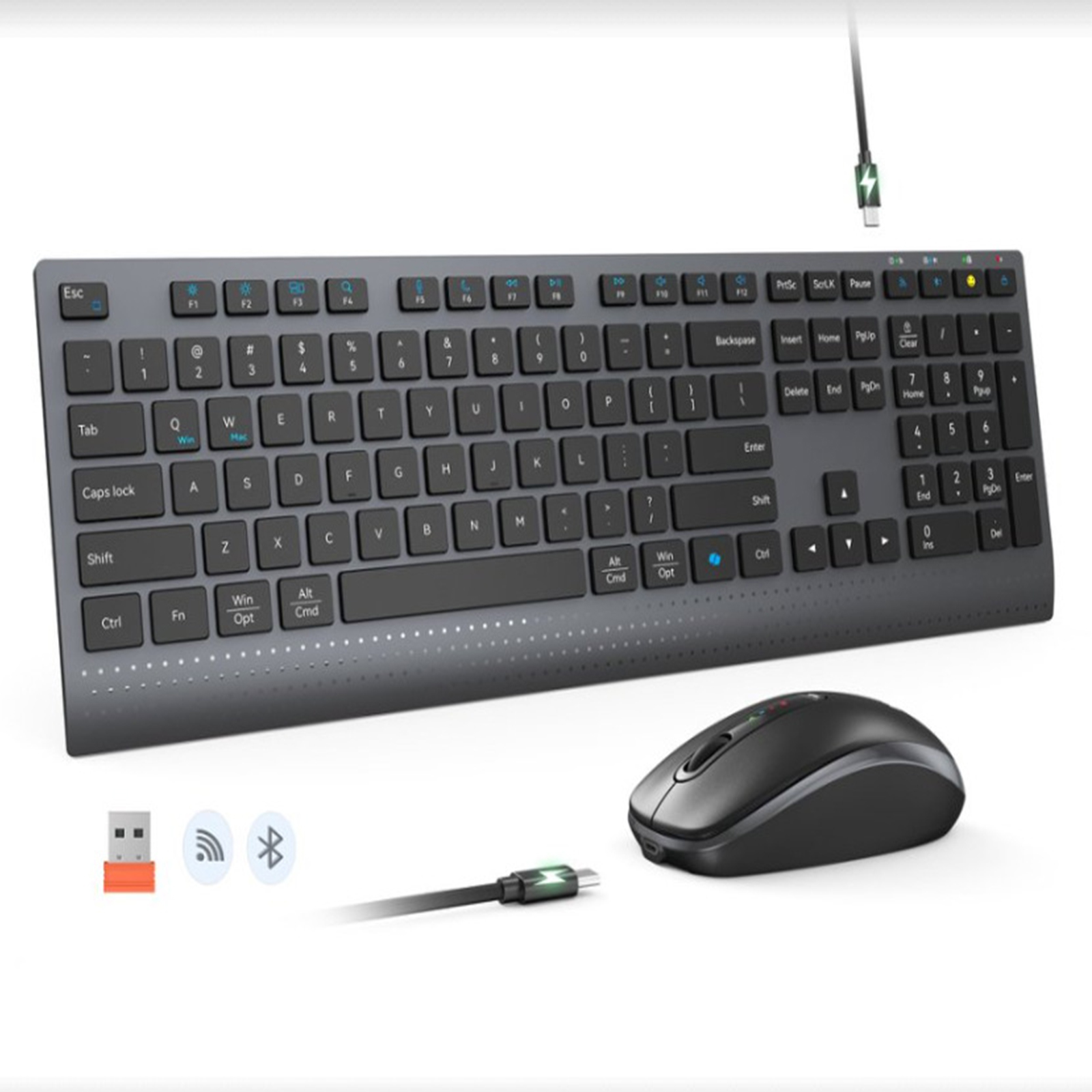 Bluetooth 2.4G Çift Modlu Kabl - Pc Gaming Komplett Set incelemesi ve fiyatı