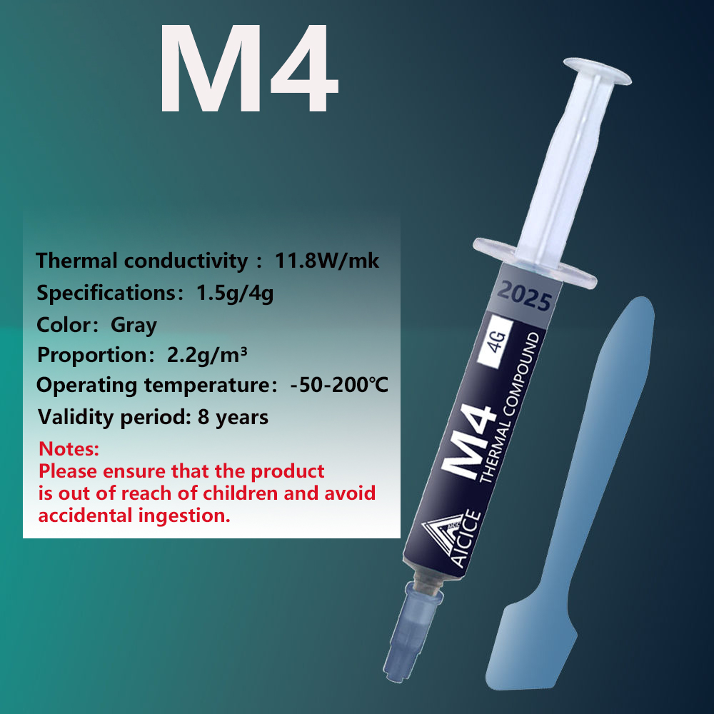 M4 Bilgisayar CPU/GPU ısı dağı - Thermal Paste incelemesi ve fiyatı
