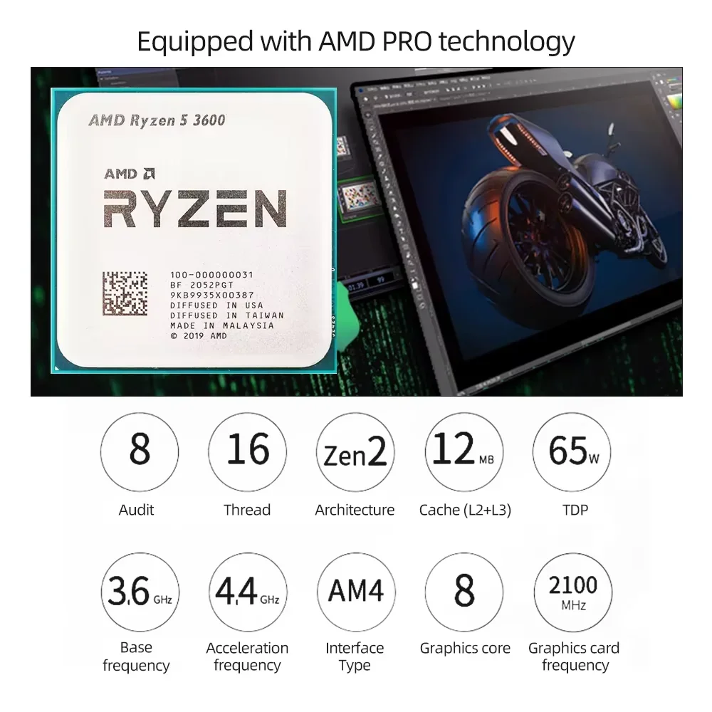 AMD Ryzen 5 3600 R5 3600 Masaü - Pc Gaming Amd Ryzen 5 incelemesi ve fiyatı