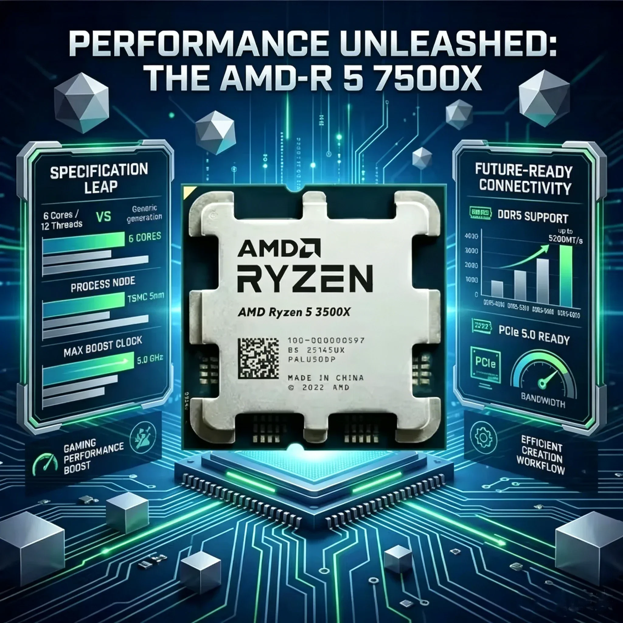 AMD Ryzen 5 3500X R5 3500X Mas - Pc Gaming Amd Ryzen 5 incelemesi ve fiyatı