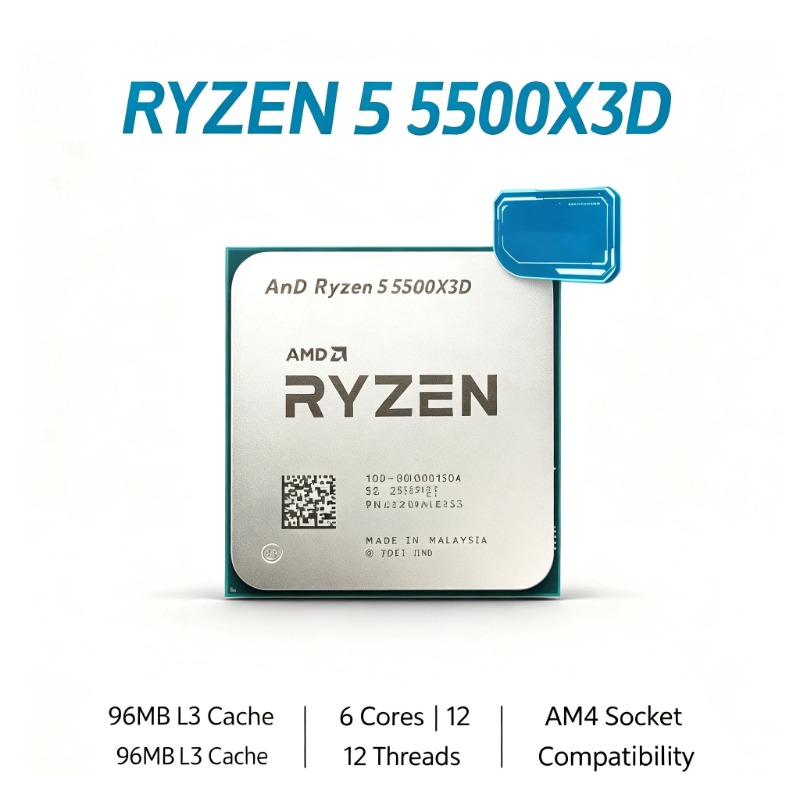 AMD Ryzen 5 5500X3D DIY Oyun B - Pc Gaming Amd Ryzen 5 incelemesi ve fiyatı