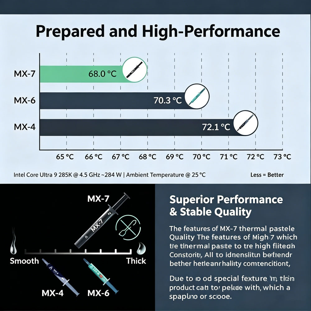 ARCTIC MX-7 4G 8G 2G Üstün Per - Thermal Paste incelemesi ve fiyatı