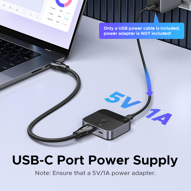 UGREEN HDMI USB C Anahtarı 2's - Pc Zotac Gaming incelemesi ve fiyatı
