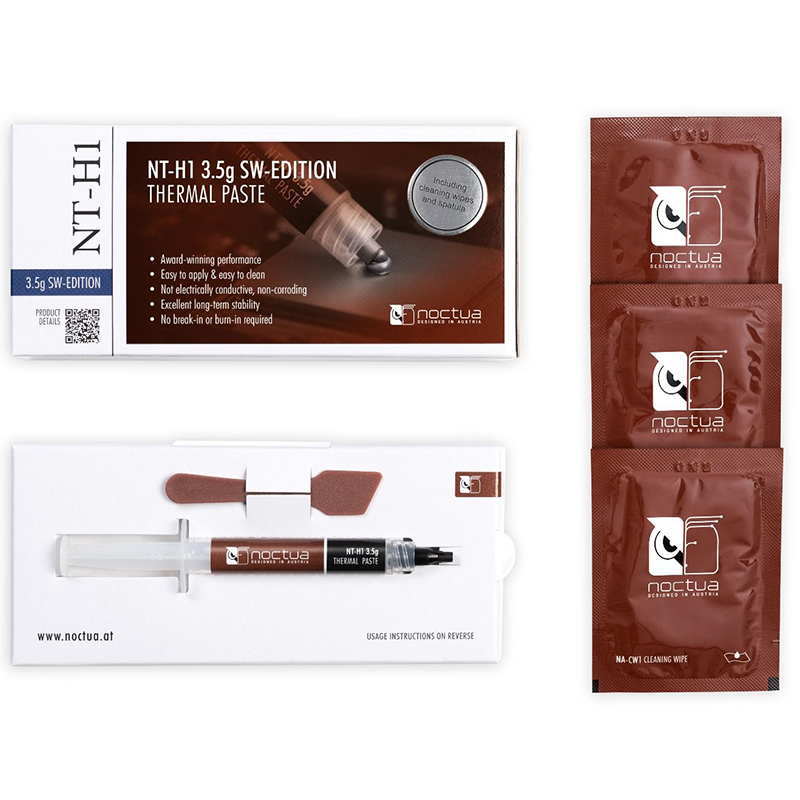 Noctua NT-H1 NT-H2 3.5g 10g te - Thermal Paste incelemesi ve fiyatı