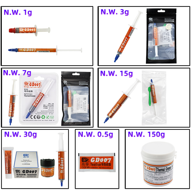 GD007 Termal Gres Macunu Alçı  - Thermal Paste incelemesi ve fiyatı